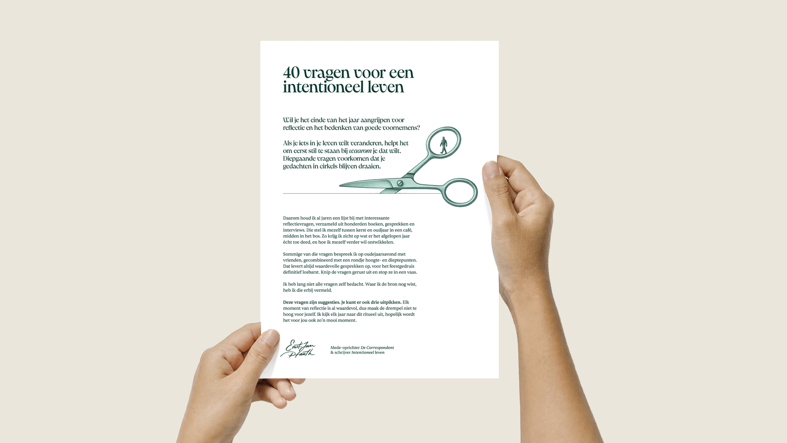 Stel jezelf reflectievragen